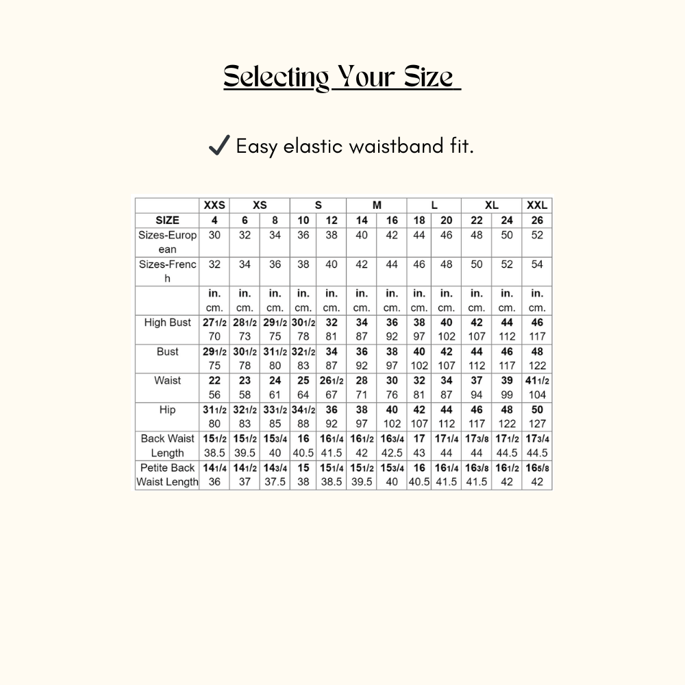 Elastic Waist Shorts – PDF Sewing Pattern