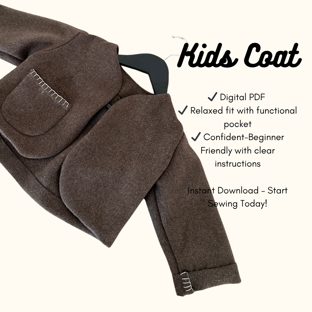 Kids Coat – PDF Sewing Pattern