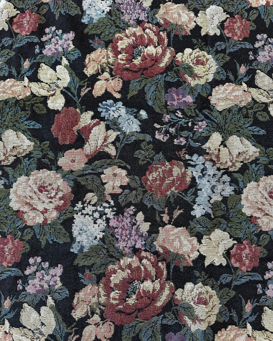 Tapestry Jacquard - Black Floral