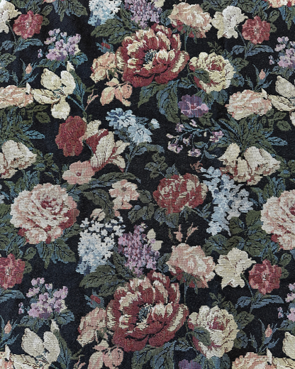 Tapestry Jacquard - Black Floral