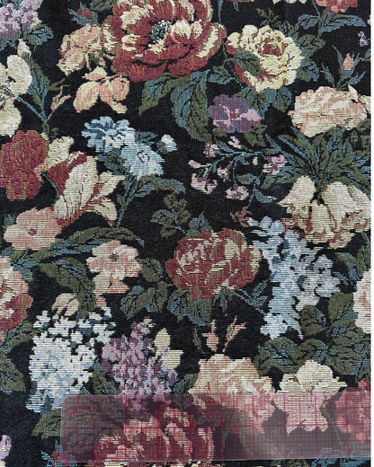 Tapestry Jacquard - Black Floral
