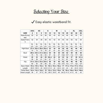 Elastic Waist Shorts – PDF Sewing Pattern
