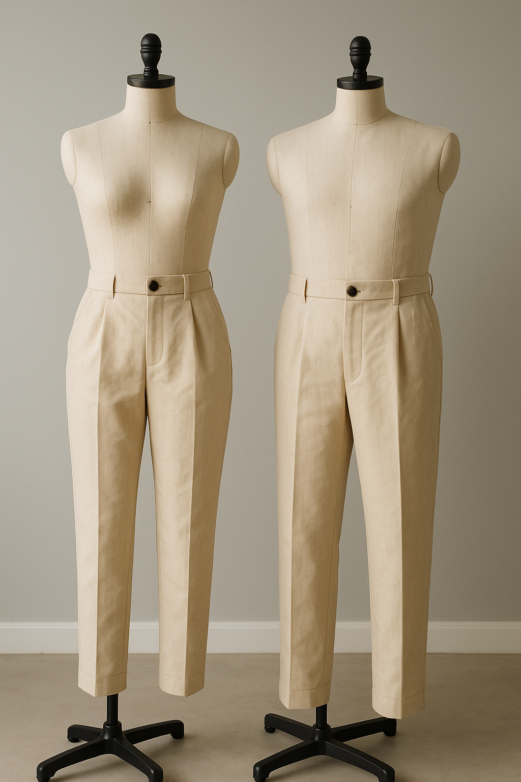Intermediate Sewing Course: Tailored Pleated Trousers (6 Weeks)