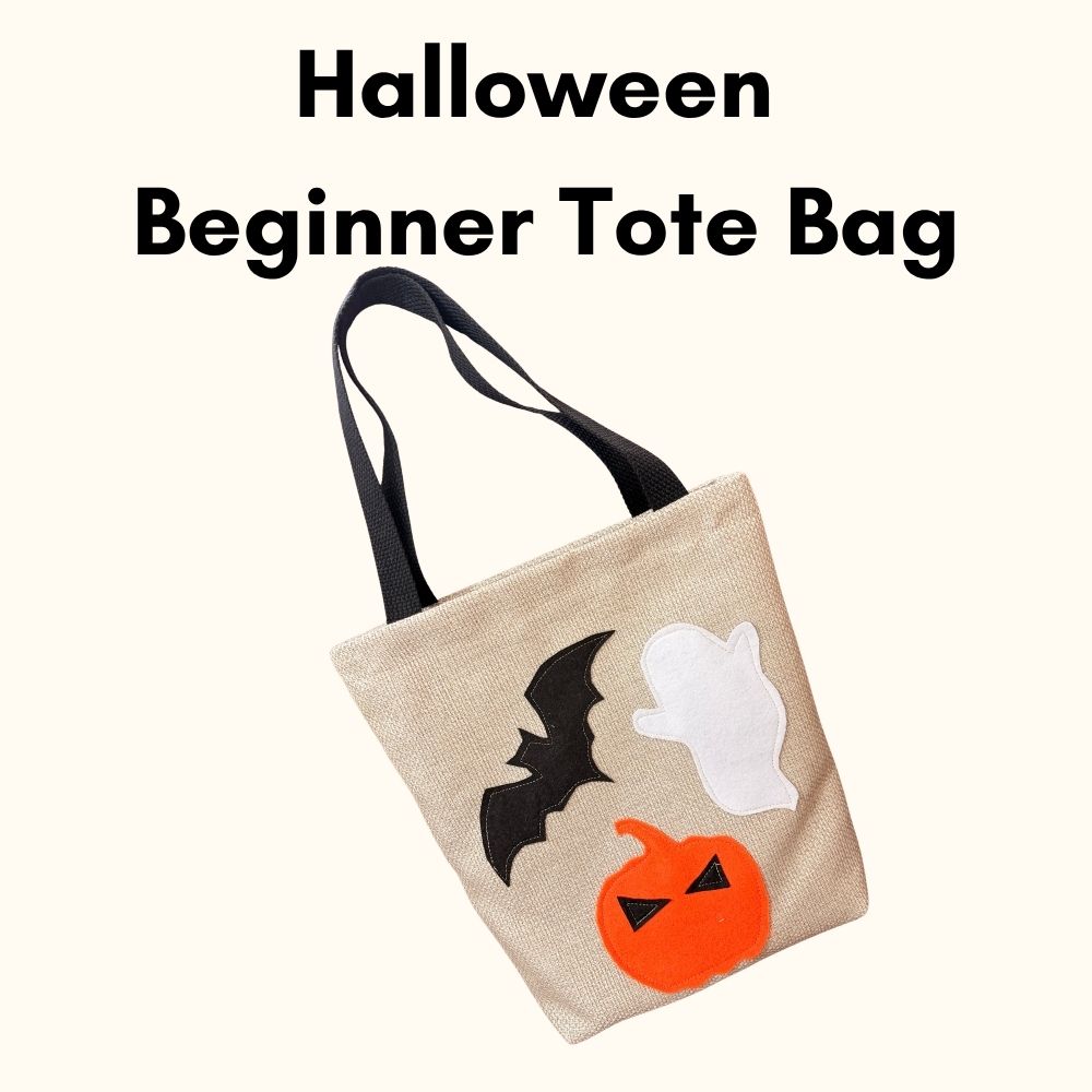 Halloween Beginner Tote Bag Sewing Class 🎃