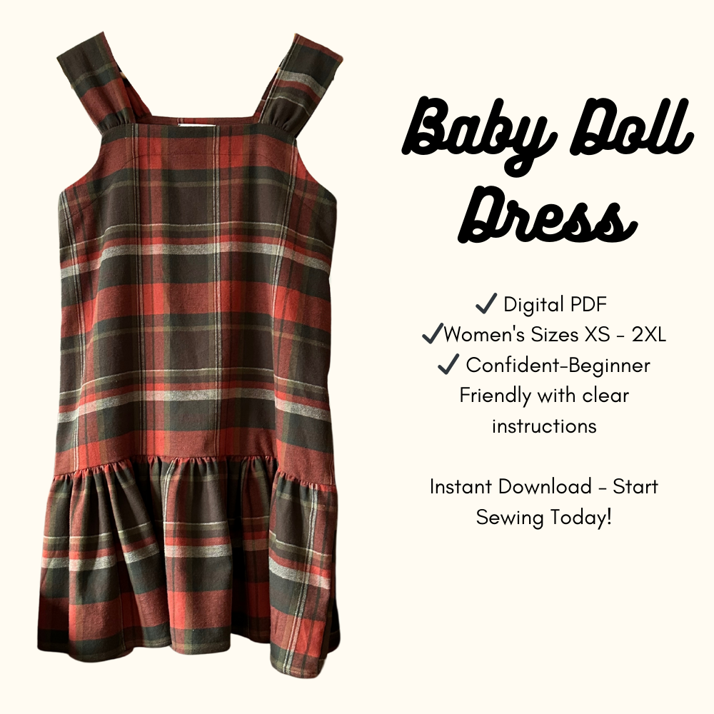 Babydoll Dress - PDF Sewing Pattern
