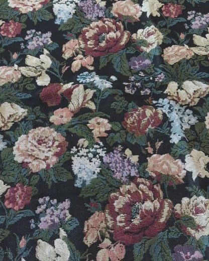 Tapestry Jacquard - Black Floral